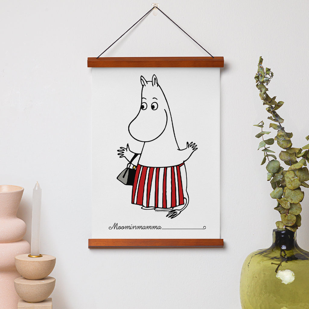 Moomin Moominmamma Waving Print