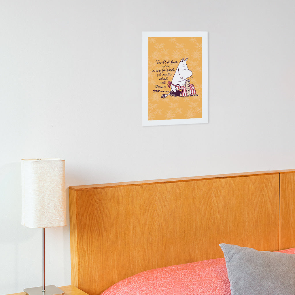 Moomin Isn't It Fun Moominsummer Madness Moominmamma Quote Print