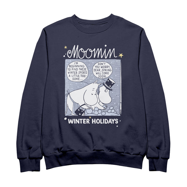 Moomin Moominpappa & Moominmamma Winter Holidays Comic Adult