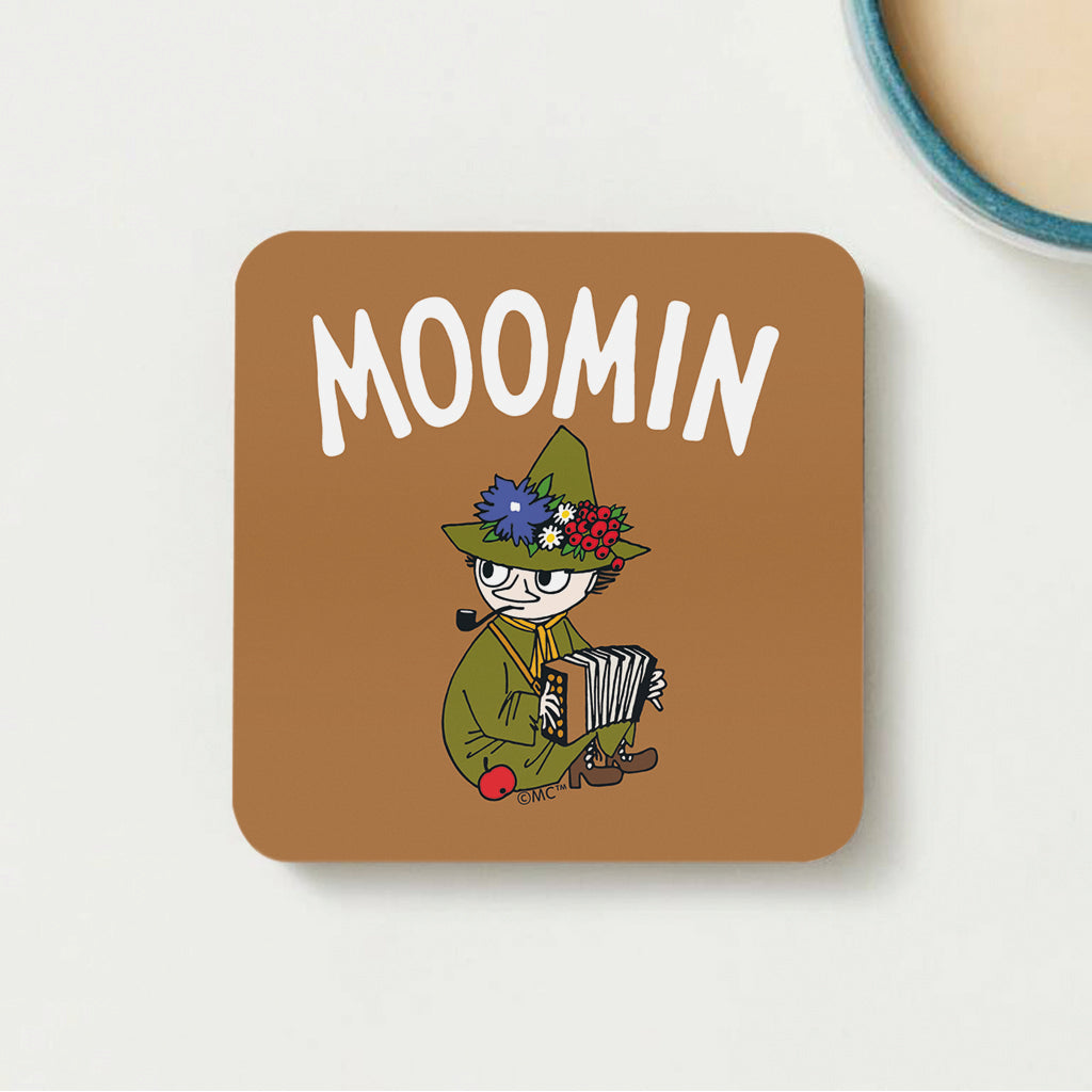 Moomin Snufkin Wooden Single Coaster