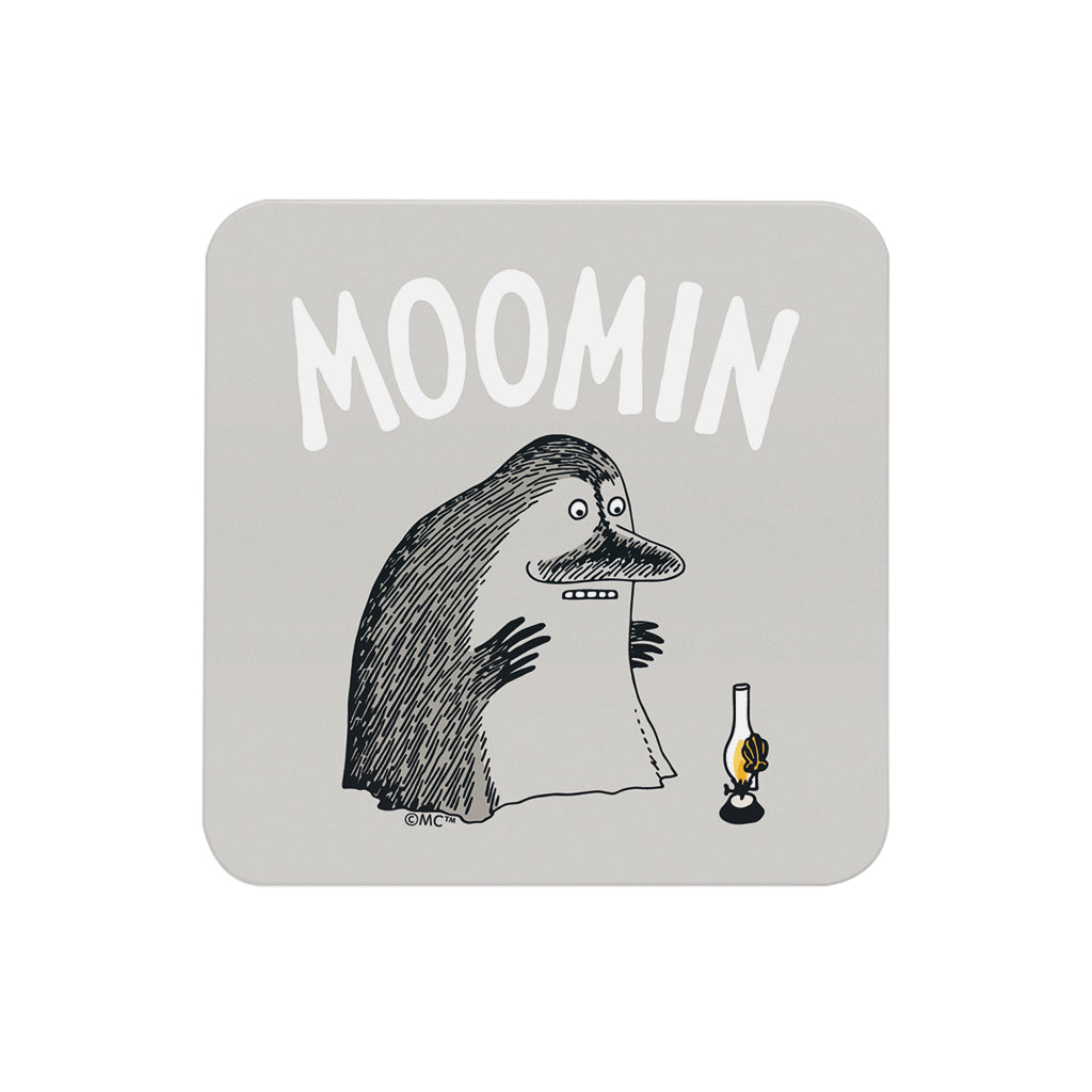 Moomin The Groke Wooden Single Coaster