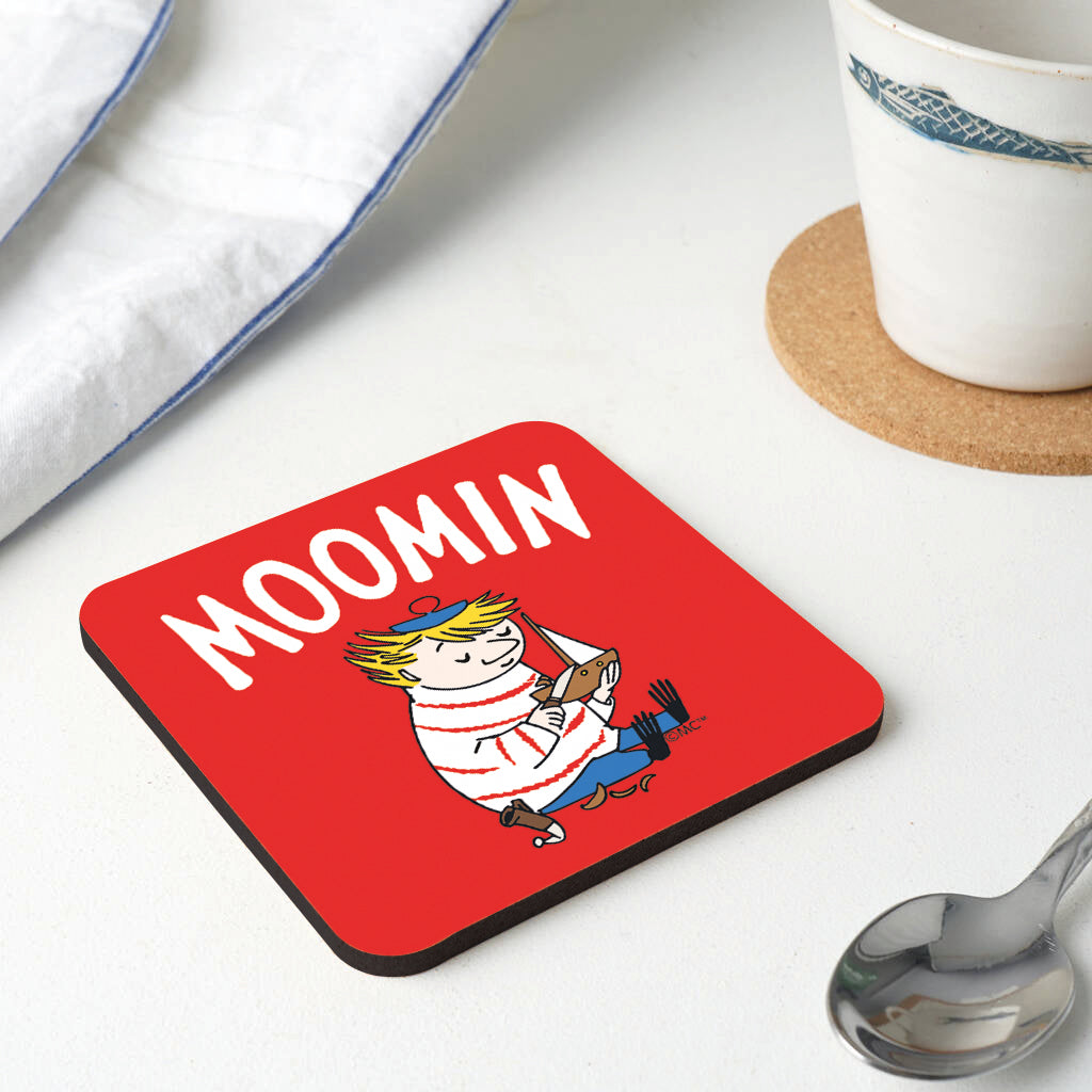 Moomin Too-Ticky Wooden Single Coaster