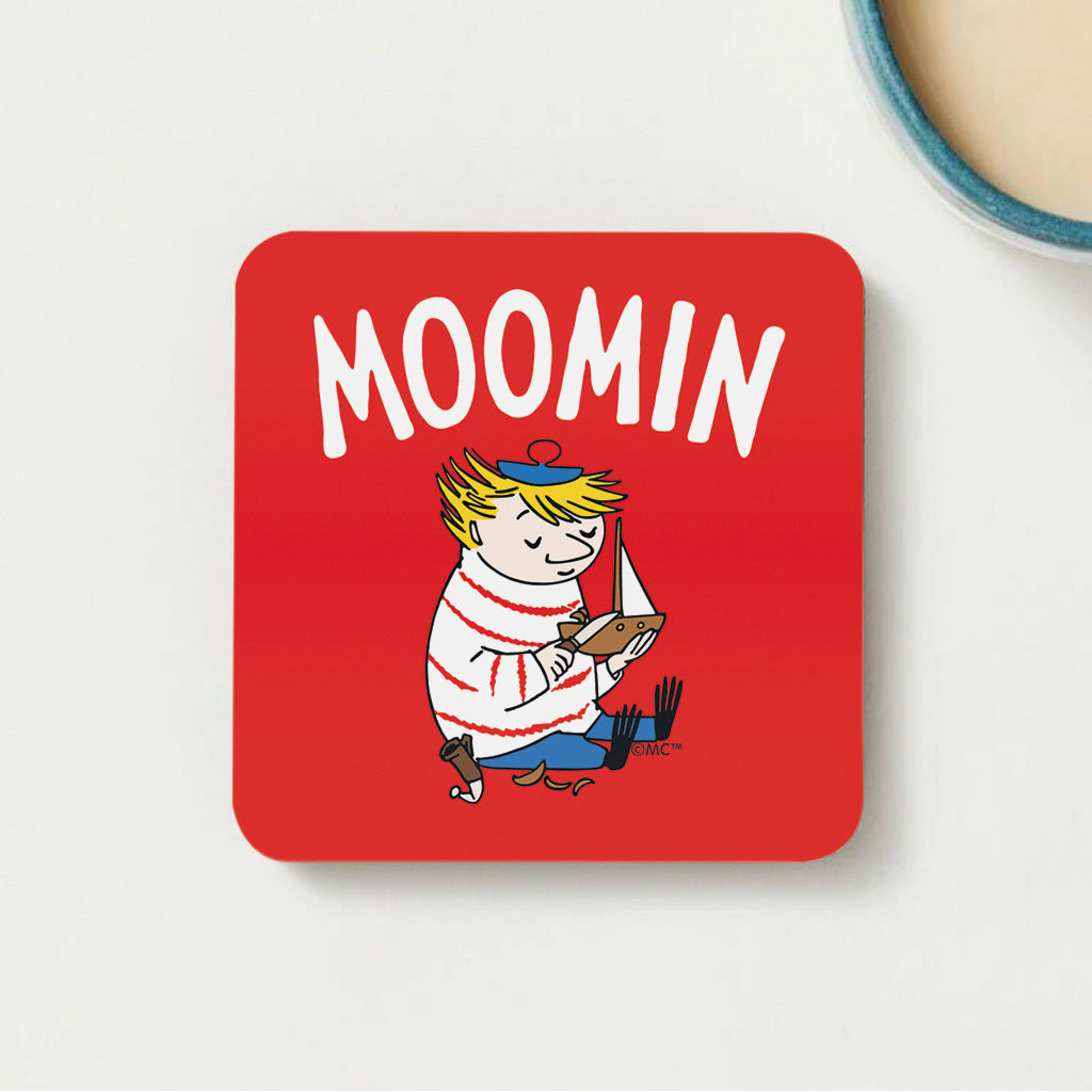 Moomin Too-Ticky Wooden Single Coaster