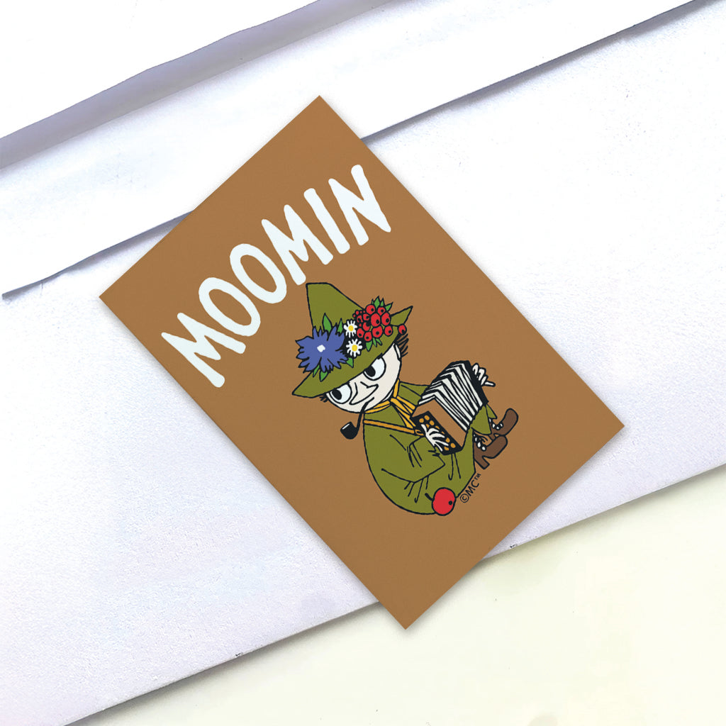 Moomin Snufkin Wooden Fridge Magnet