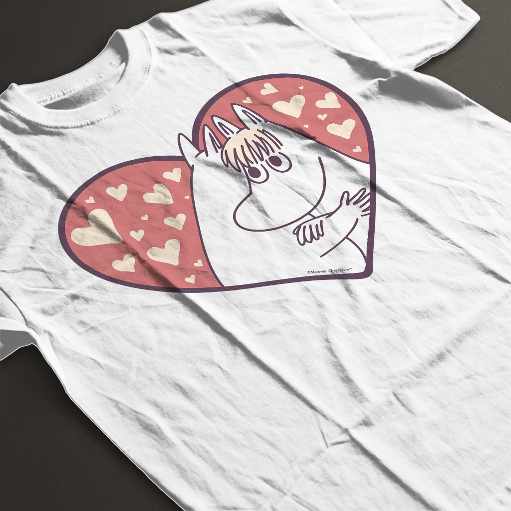 Moomin Moomintroll & Snorkmaiden Love Heart Women's T-Shirt