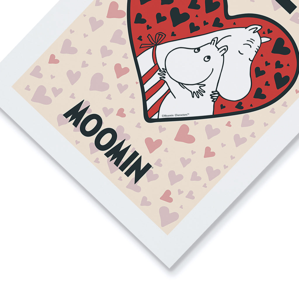 Moomin Moominmamma & Moomintroll Love Is Print