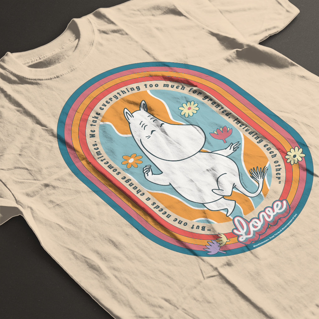 Moomin Moomintroll Love Adult T-Shirt