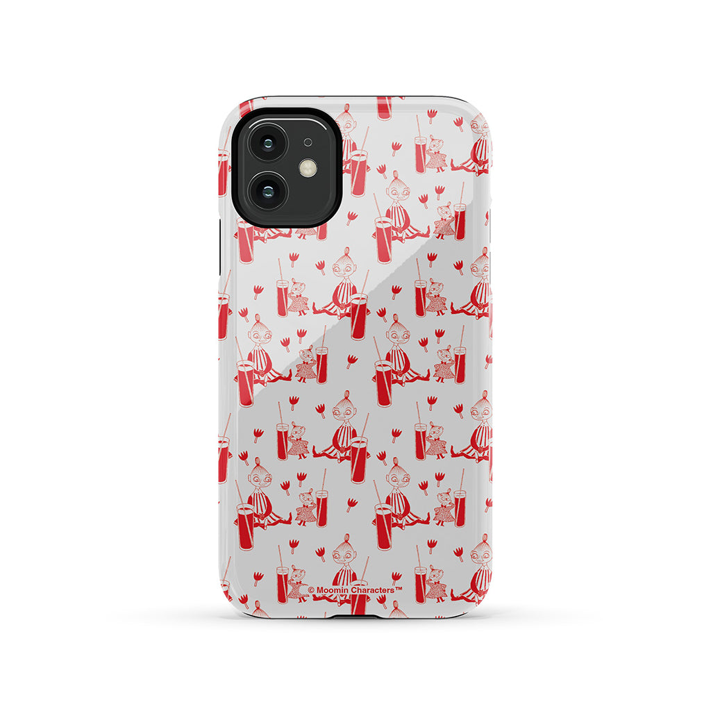 Mymble And Little My Drinking Apple iPhone Tough Case
