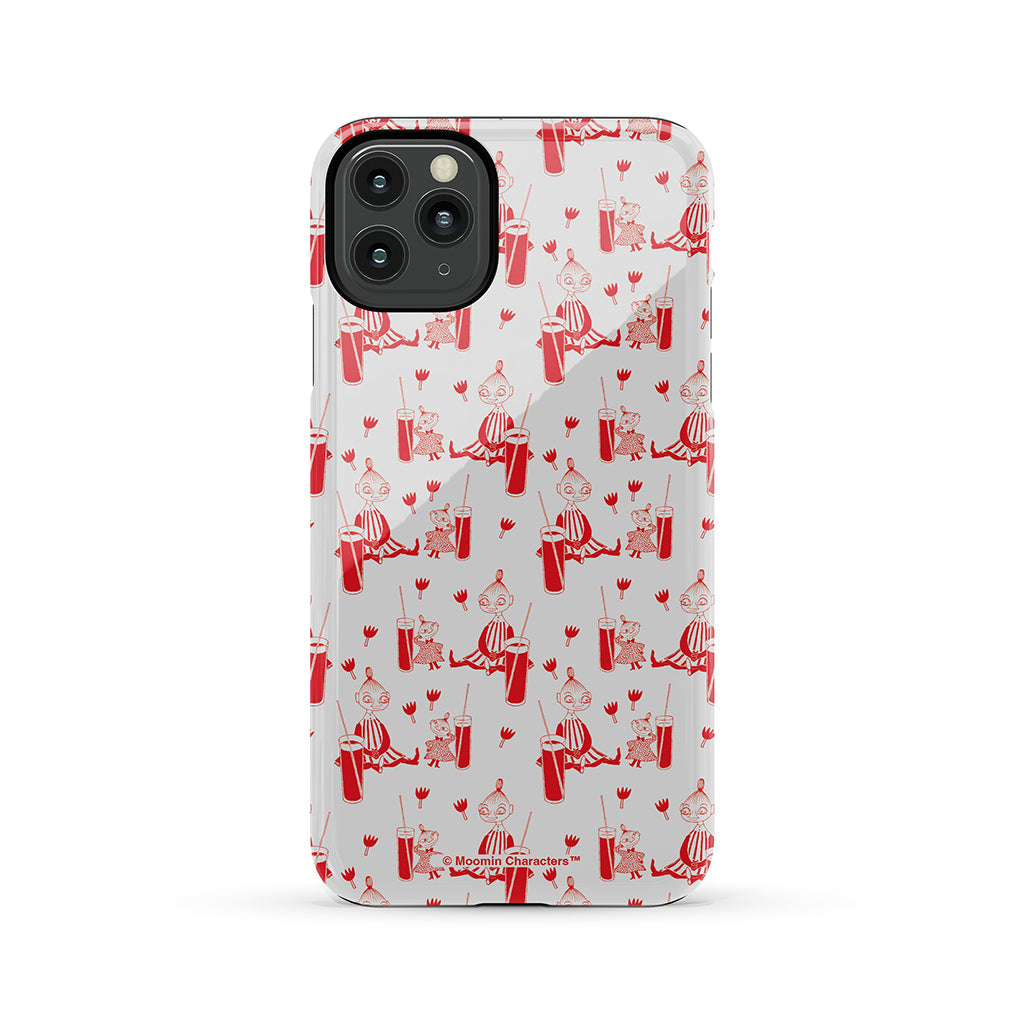 Mymble And Little My Drinking Apple iPhone Tough Case