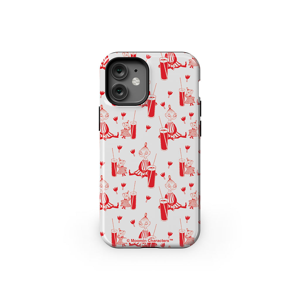 Mymble And Little My Drinking Apple iPhone Tough Case