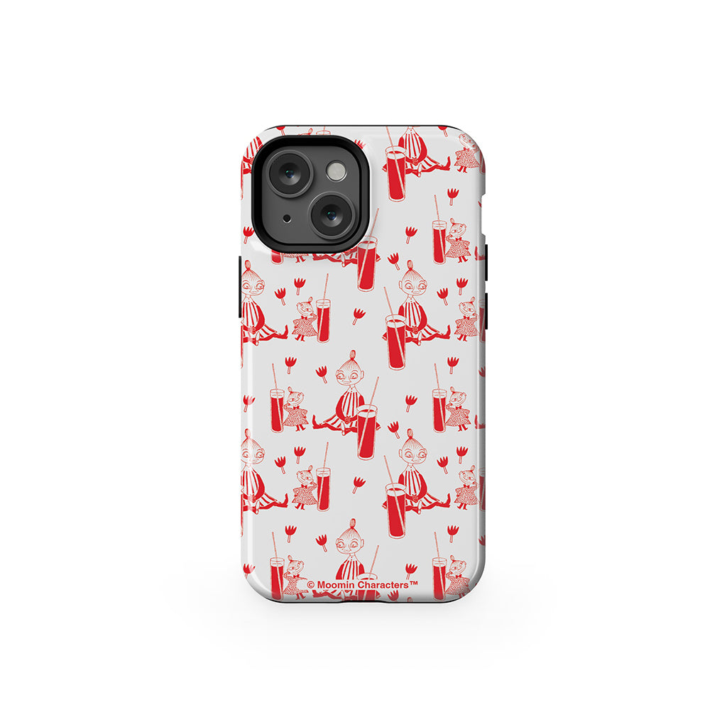 Mymble And Little My Drinking Apple iPhone Tough Case