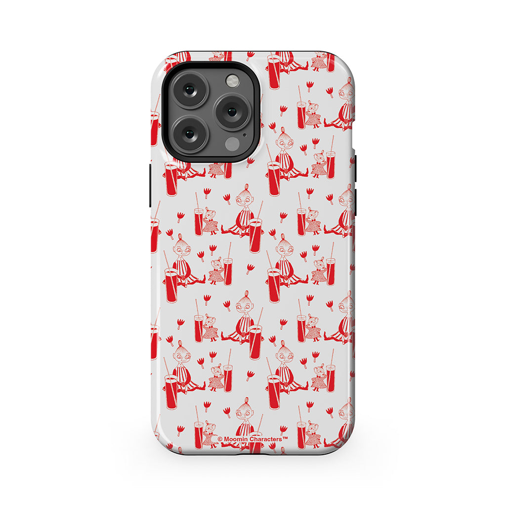 Mymble And Little My Drinking Apple iPhone Tough Case