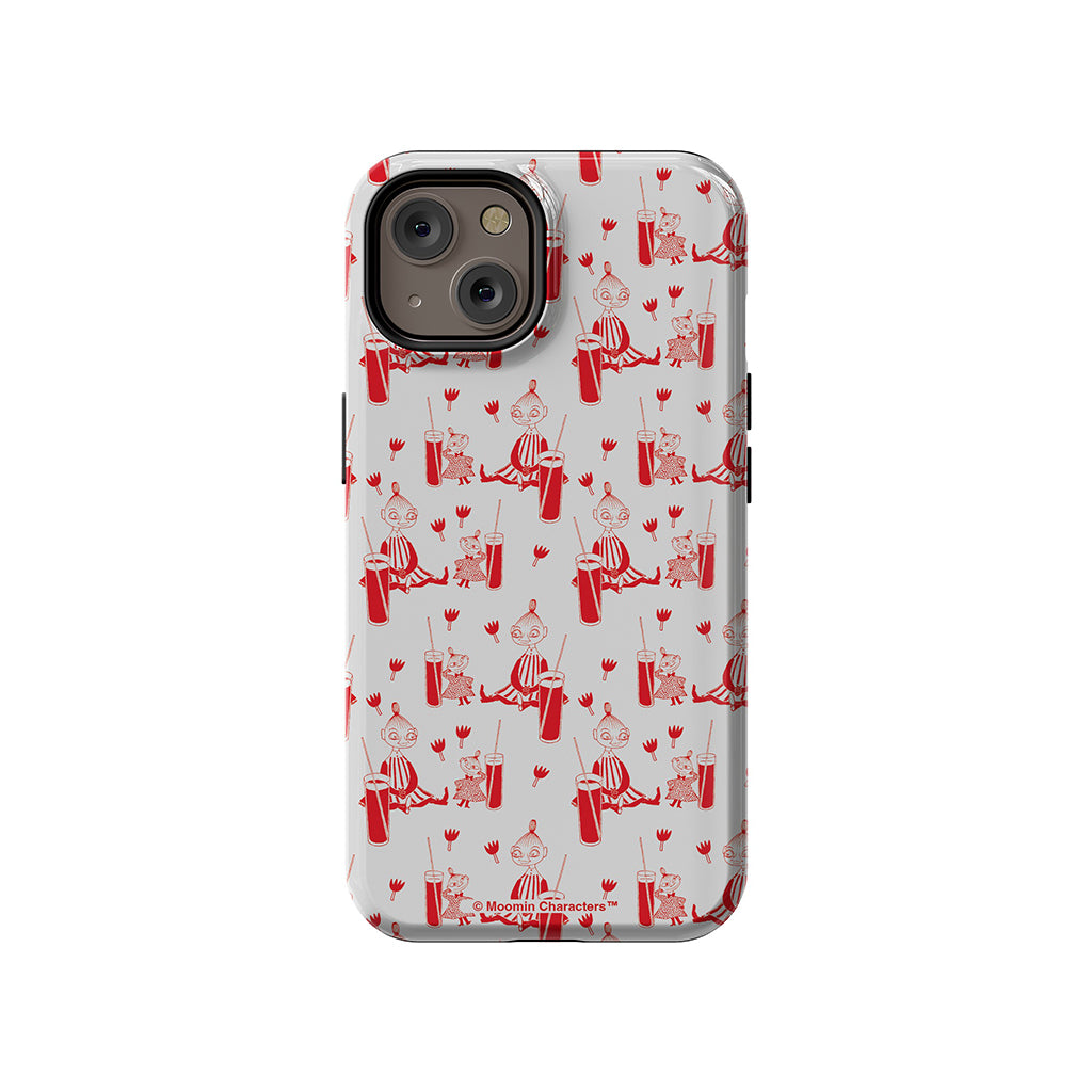 Mymble And Little My Drinking Apple iPhone Tough Case