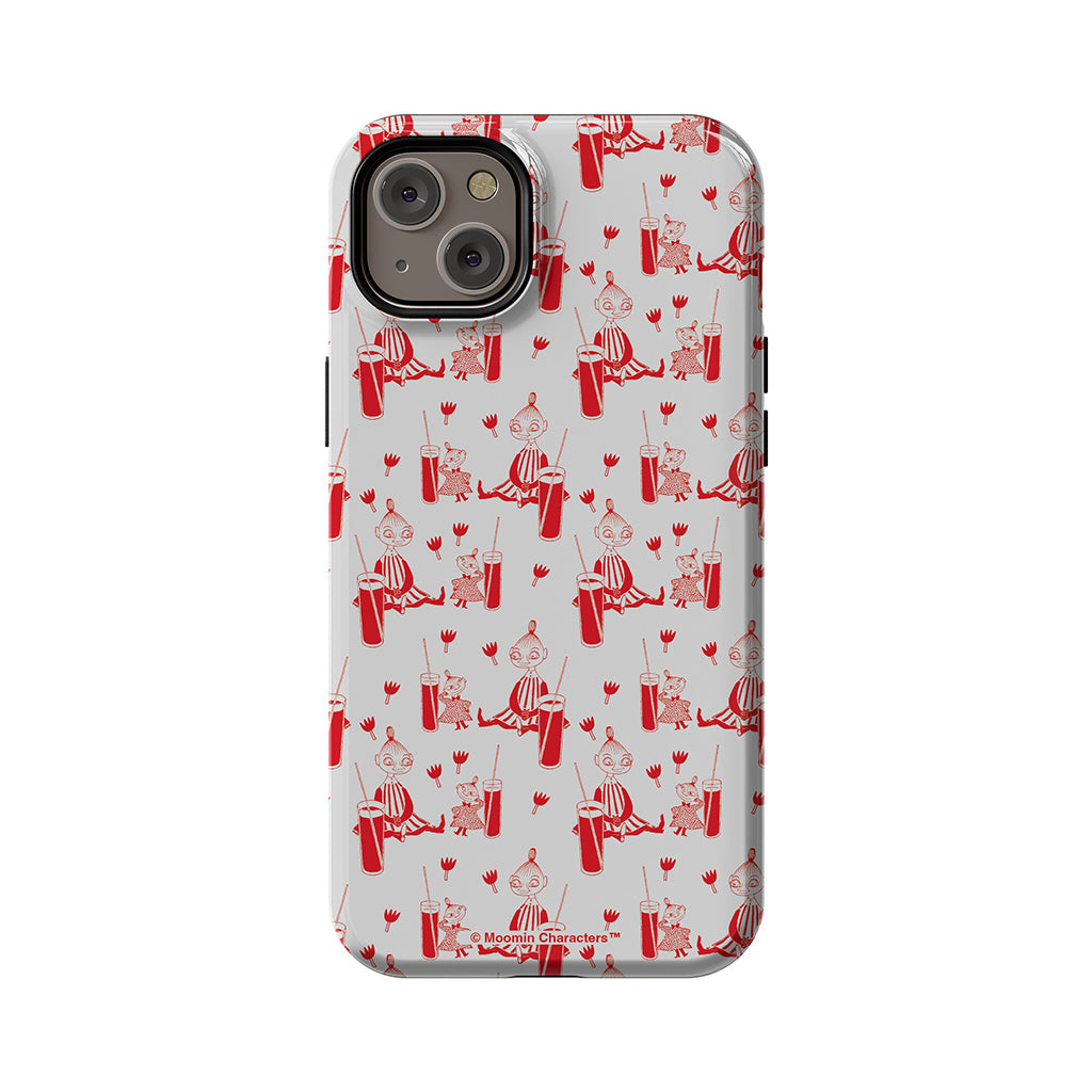 Mymble And Little My Drinking Apple iPhone Tough Case