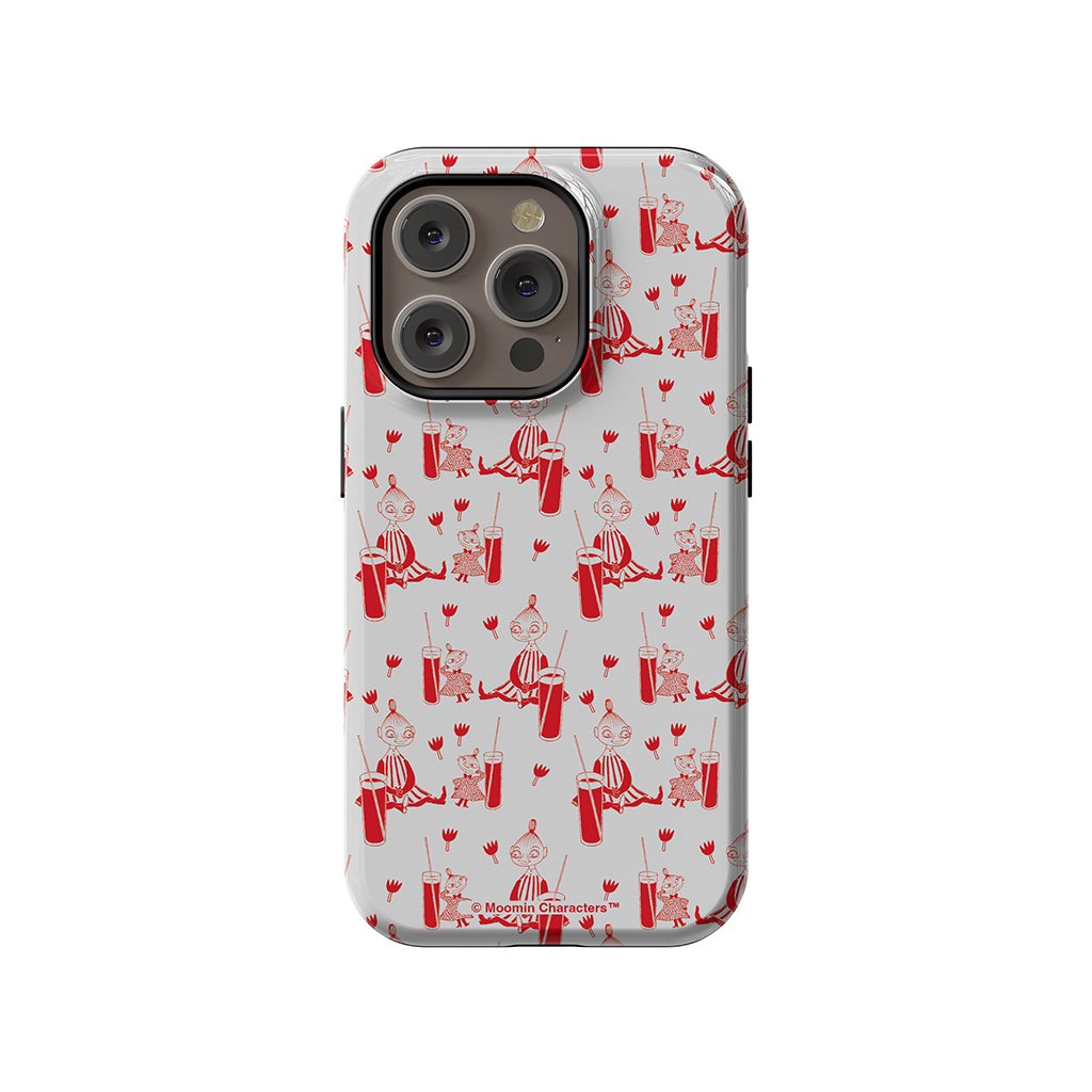 Mymble And Little My Drinking Apple iPhone Tough Case