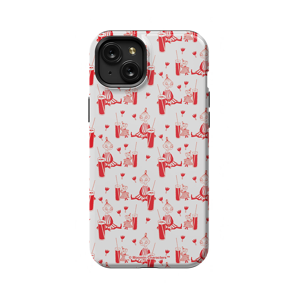Mymble And Little My Drinking Apple iPhone Tough Case