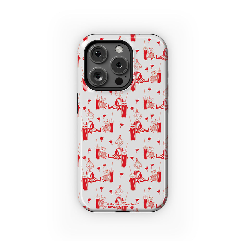 Mymble And Little My Drinking Apple iPhone Tough Case