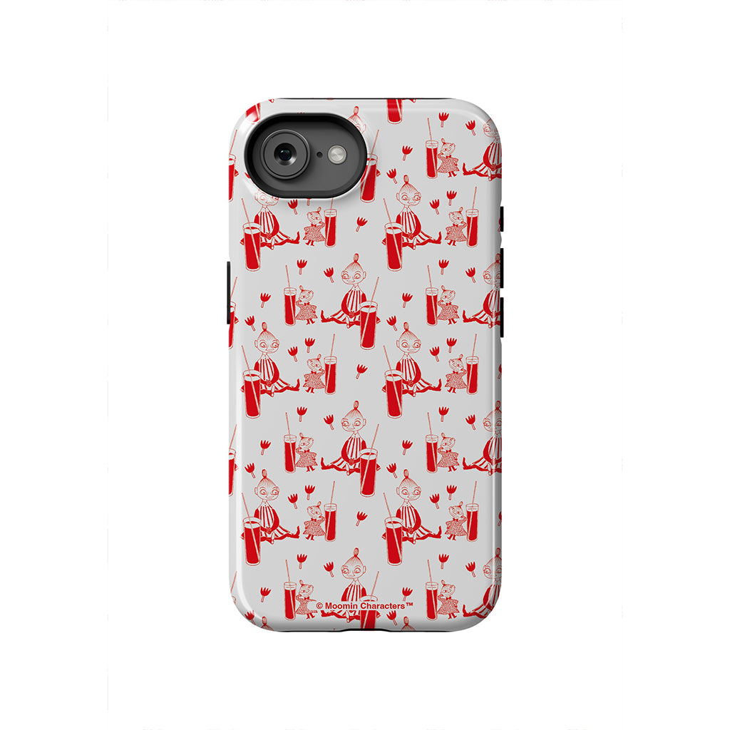Mymble And Little My Drinking Apple iPhone Tough Case