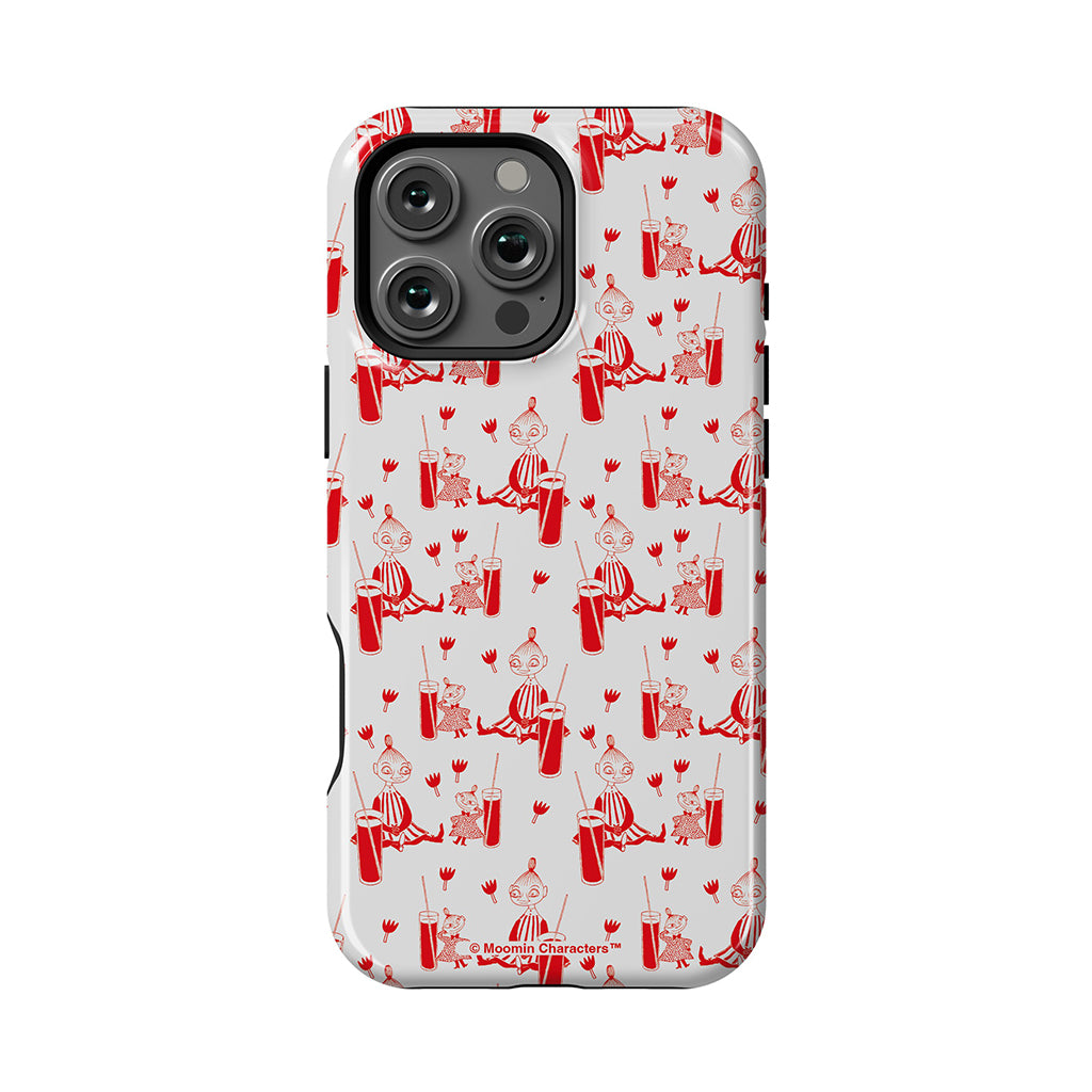 Mymble And Little My Drinking Apple iPhone Tough Case