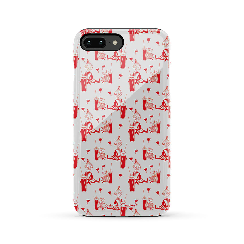 Mymble And Little My Drinking Apple iPhone Tough Case
