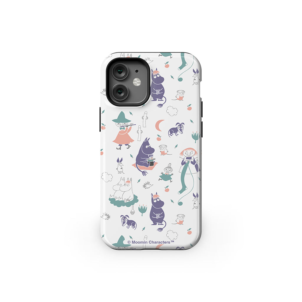 Moomin Characters I Apple iPhone Tough Case