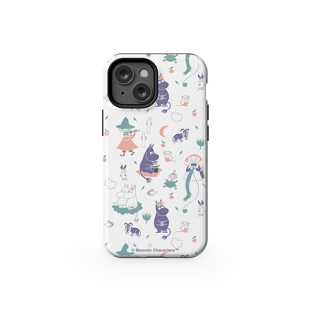 Moomin Characters I Apple iPhone Tough Case