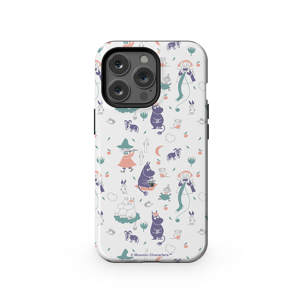Moomin Characters I Apple iPhone Tough Case