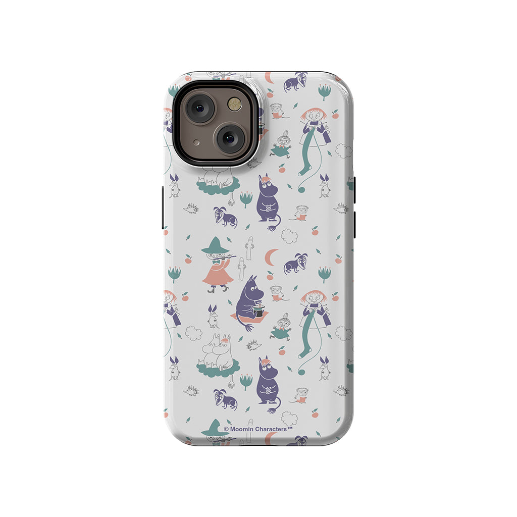 Moomin Characters I Apple iPhone MagSafe Tough Case