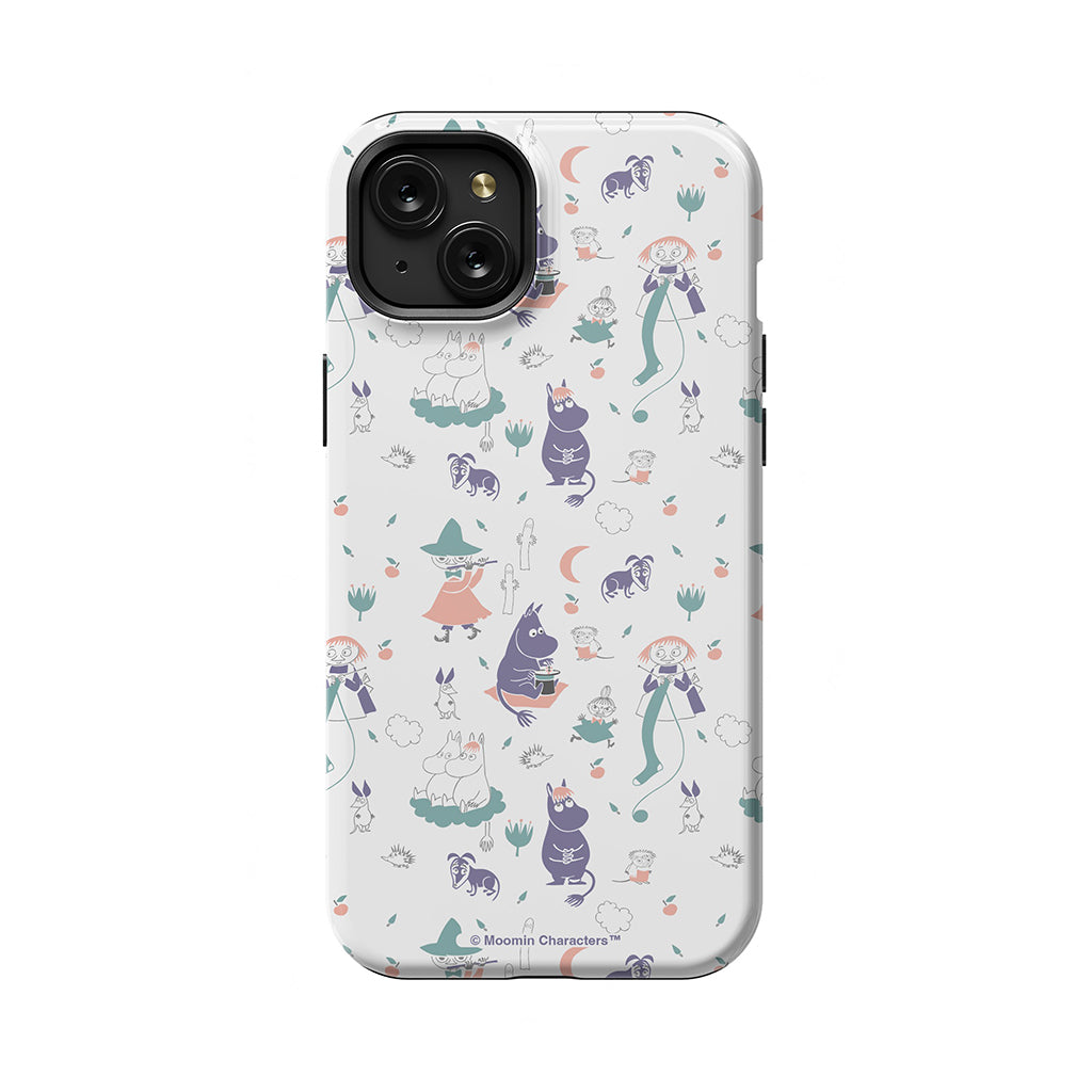 Moomin Characters I Apple iPhone Tough Case
