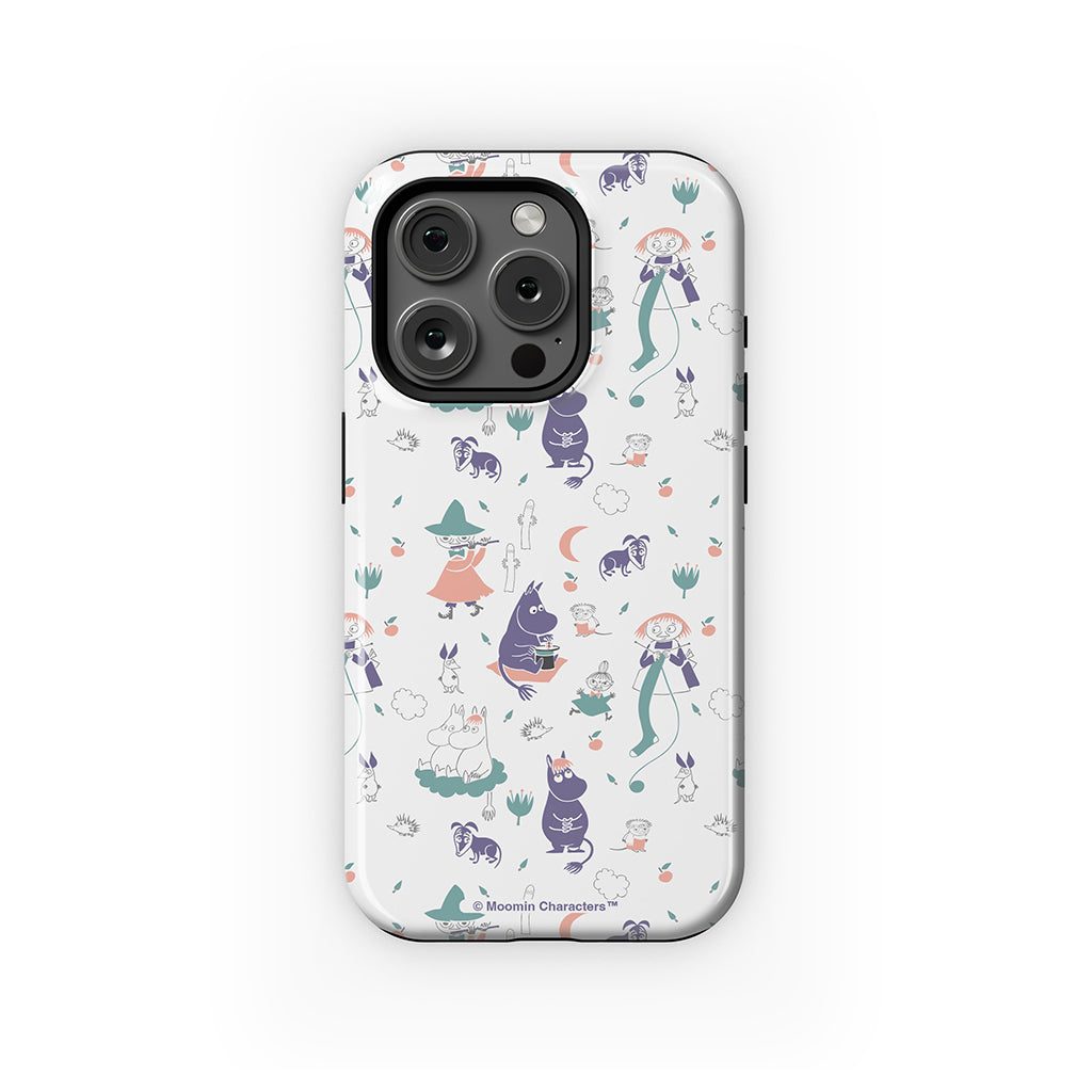 Moomin Characters I Apple iPhone MagSafe Tough Case