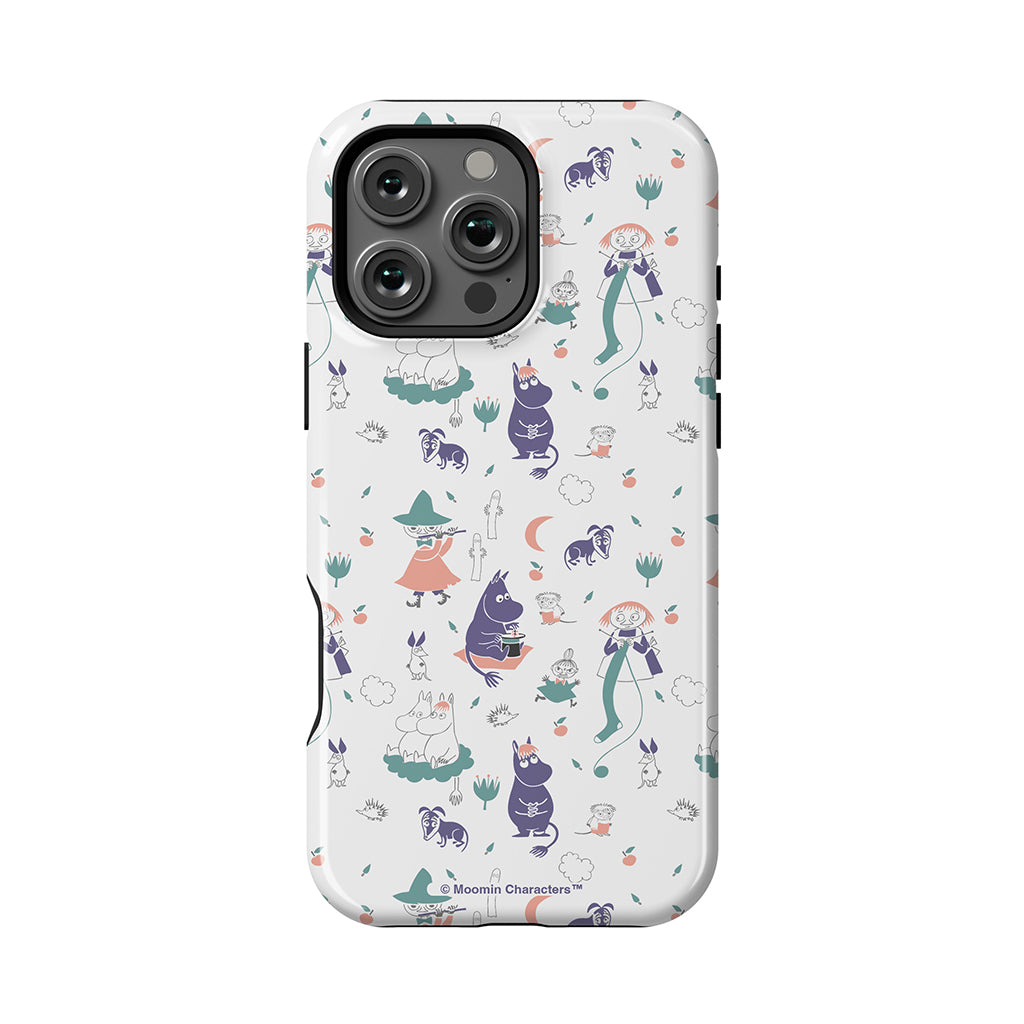 Moomin Characters I Apple iPhone MagSafe Tough Case