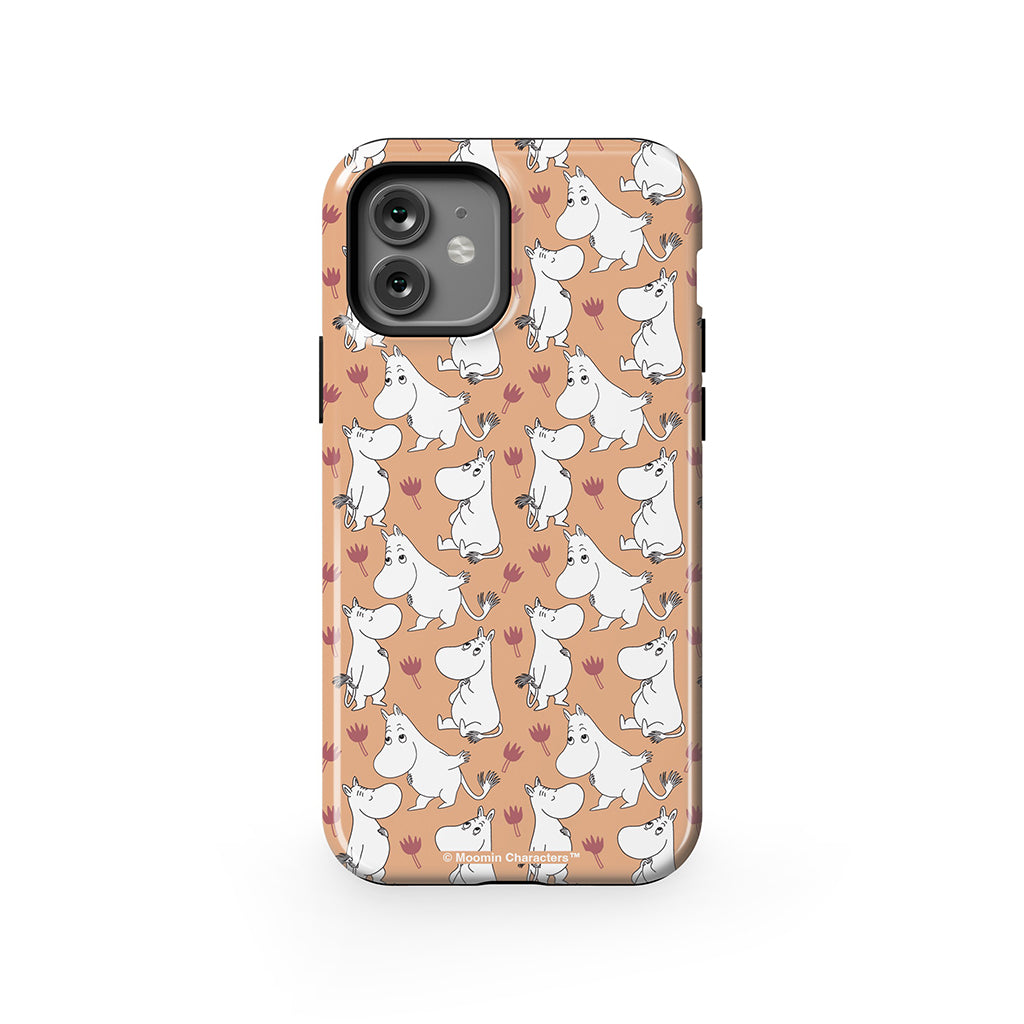 Moomintroll And Snorkmaiden Apple iPhone Tough Case