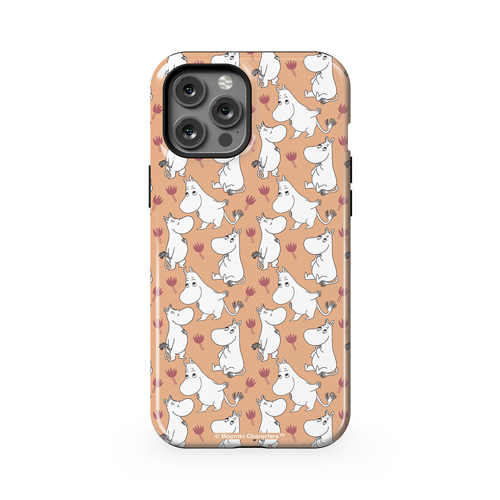 Moomintroll And Snorkmaiden Apple iPhone Tough Case