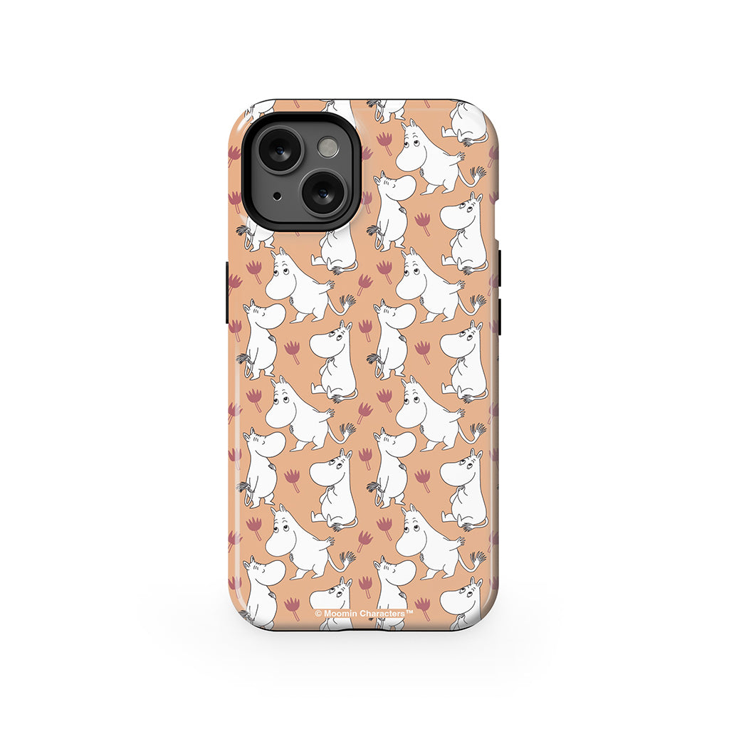 Moomintroll And Snorkmaiden Apple iPhone Tough Case
