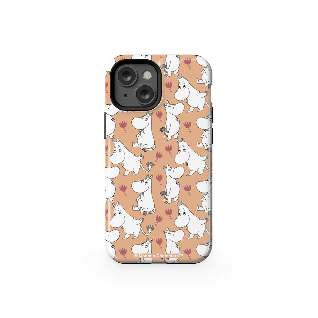 Moomintroll And Snorkmaiden Apple iPhone Tough Case