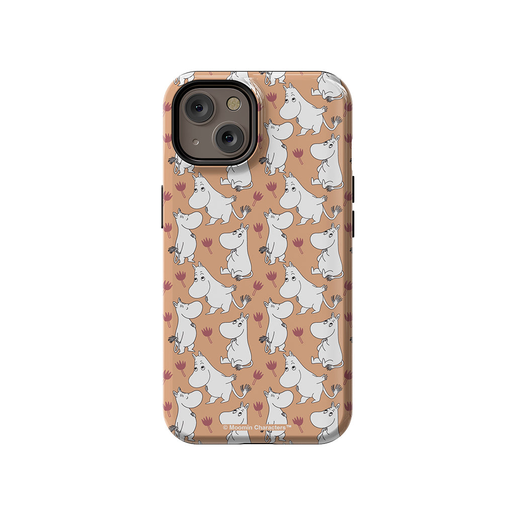 Moomintroll And Snorkmaiden Apple iPhone Tough Case