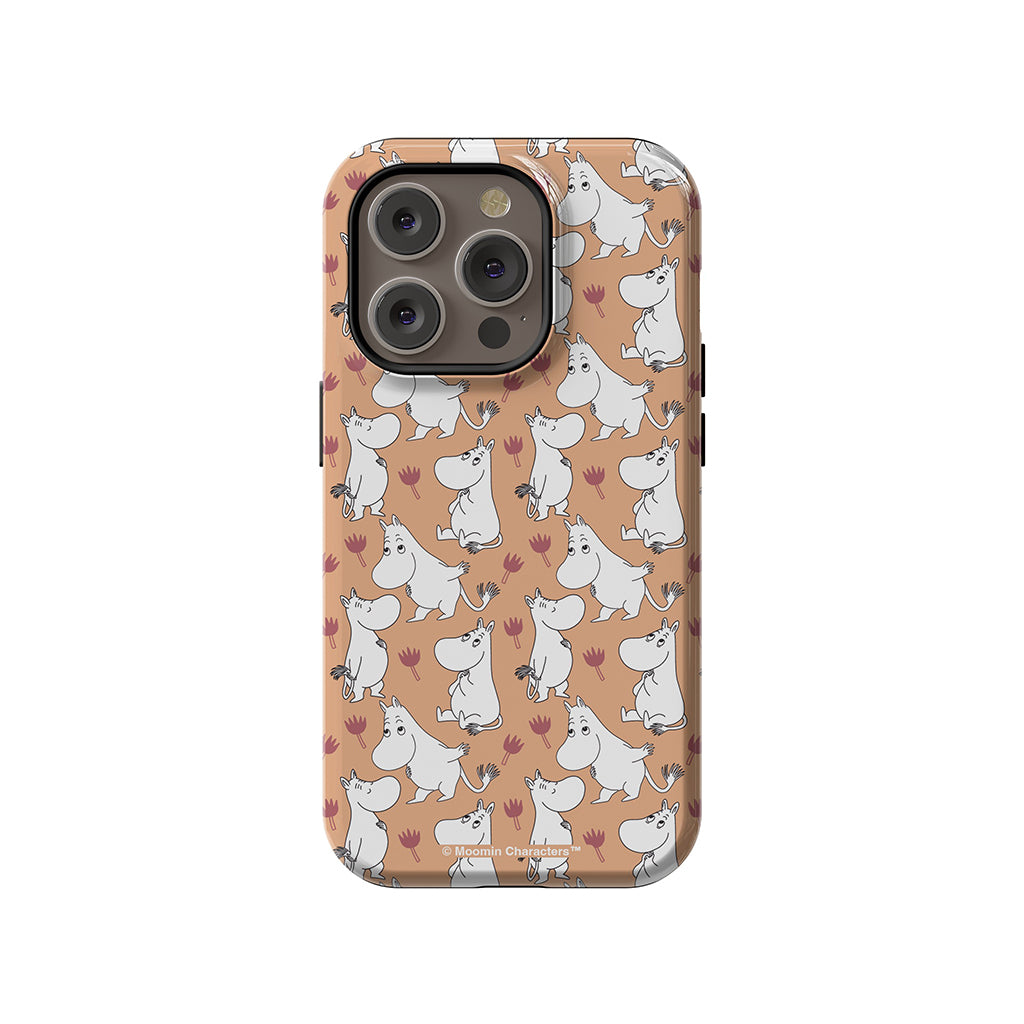 Moomintroll And Snorkmaiden Apple iPhone Tough Case