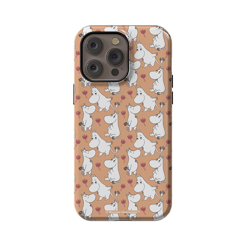 Moomintroll And Snorkmaiden Apple iPhone Tough Case
