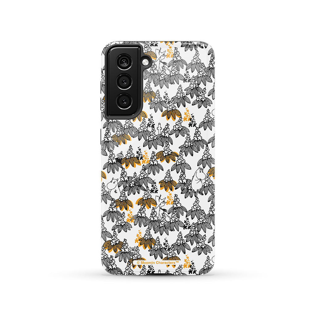 Moomintroll, Snorkmaiden And Friends In The Flowers Galaxy Tough Case