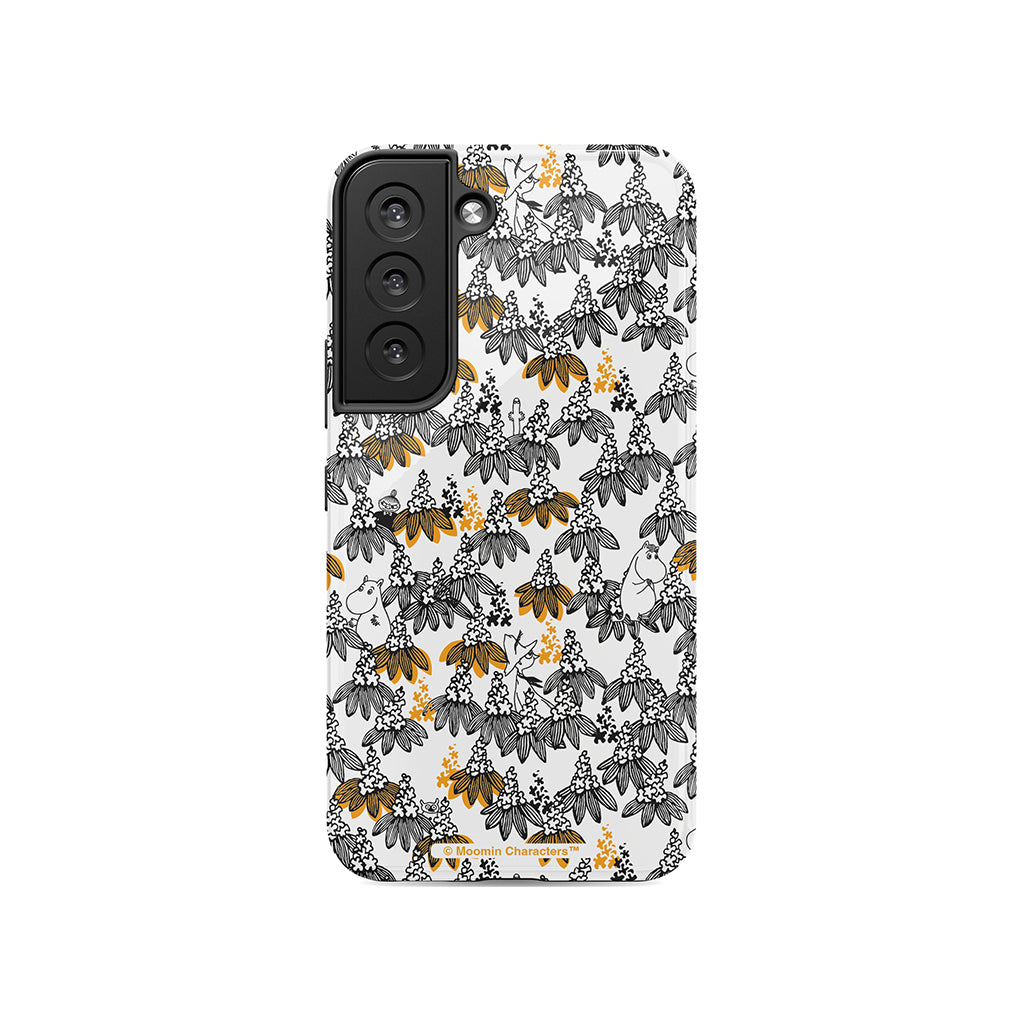 Moomintroll, Snorkmaiden And Friends In The Flowers Galaxy Tough Case