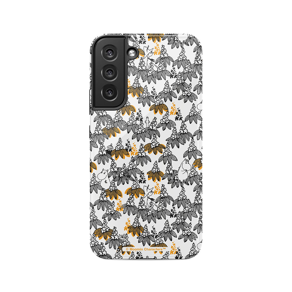 Moomintroll, Snorkmaiden And Friends In The Flowers Galaxy Tough Case