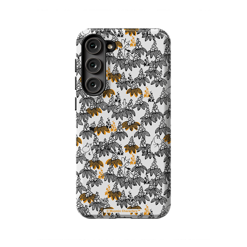 Moomintroll, Snorkmaiden And Friends In The Flowers Galaxy Tough Case