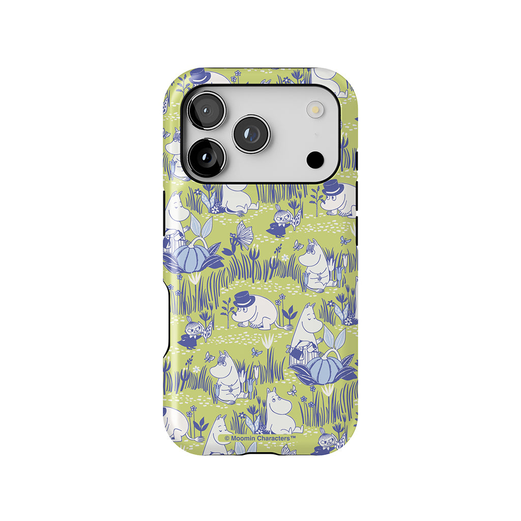 Moomin Garden Life Montage Apple iPhone Tough Case