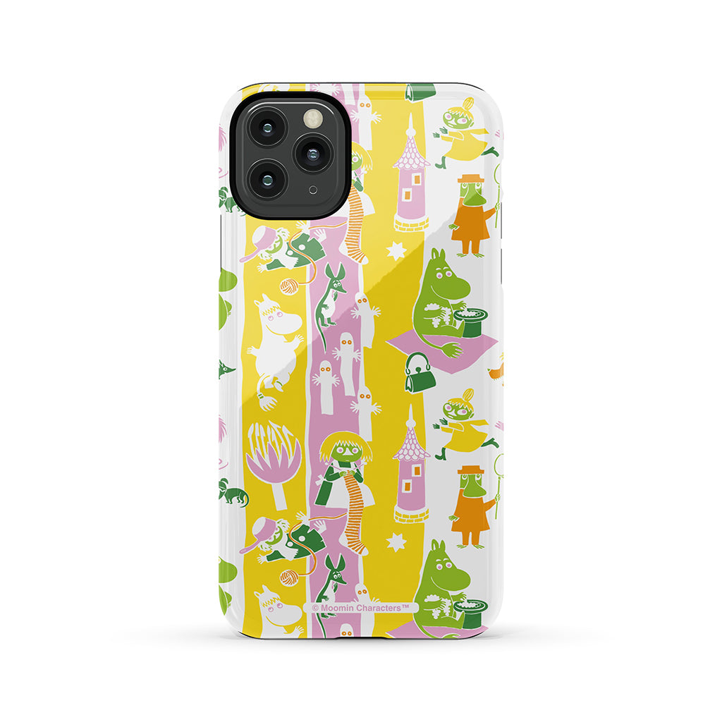 Moomins Summer Fun Apple iPhone Tough Case