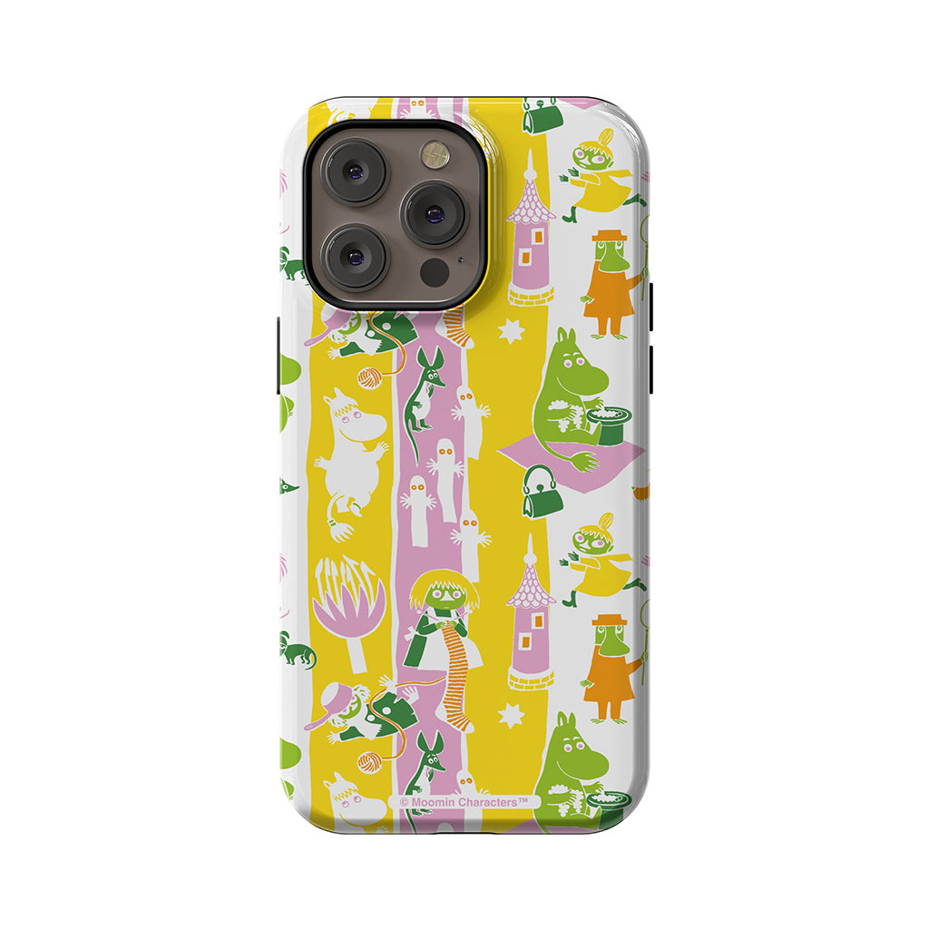 Moomins Summer Fun Apple iPhone Tough Case