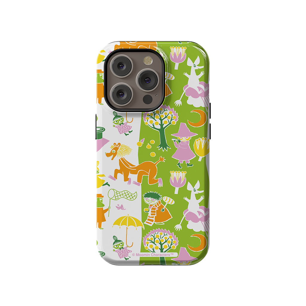 Moomins Fun In The Sun Apple iPhone Tough Case