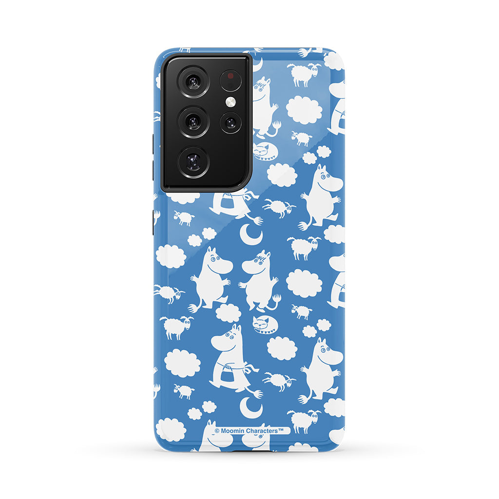 Moomins In The Clouds Galaxy Tough Case
