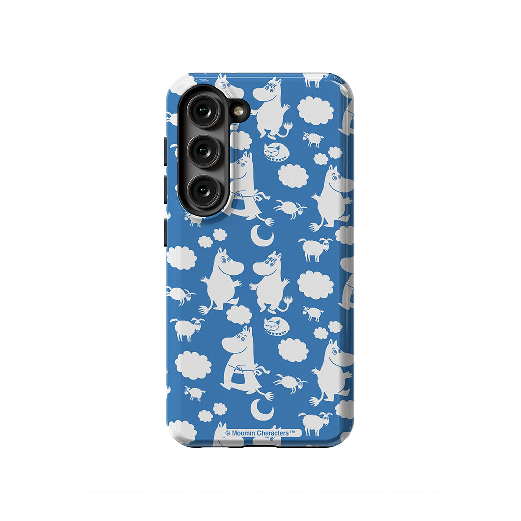 Moomins In The Clouds Galaxy Tough Case