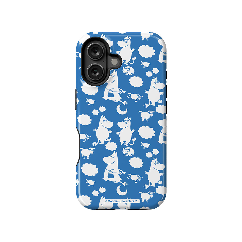 Moomins In The Clouds Apple iPhone Tough Case - Casestry | Moomin Shop US