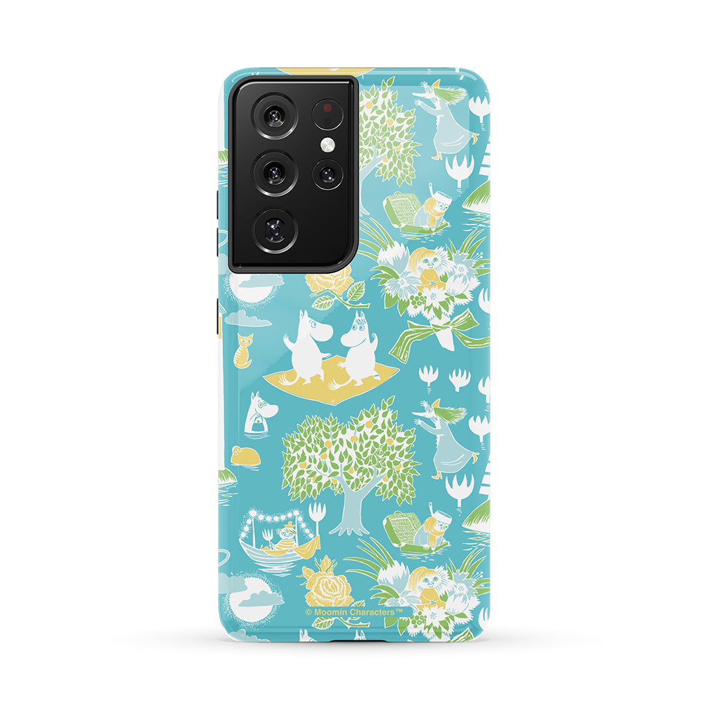 Moomins The Great Flood Galaxy Tough Case